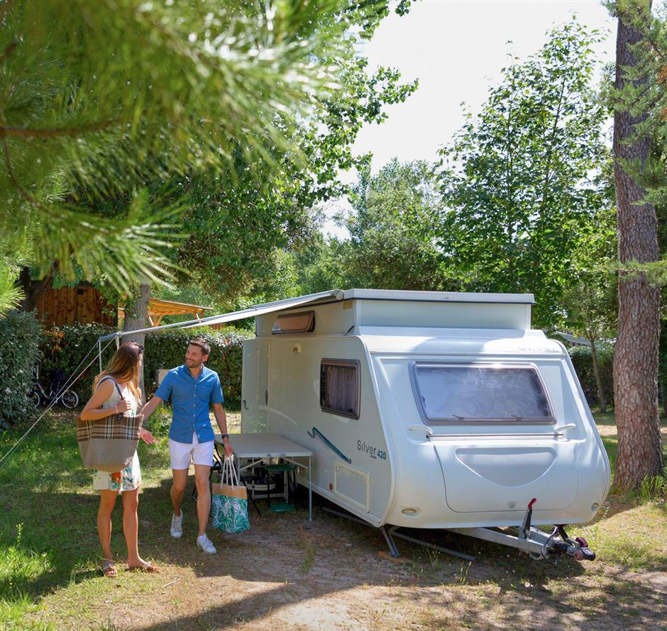 Premium Pitch with Private Sanitary - CAMPING*** Les Sirènes